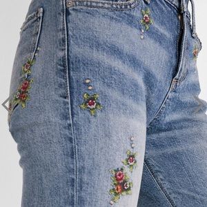 Lucky embroidered Ava skinny jeans